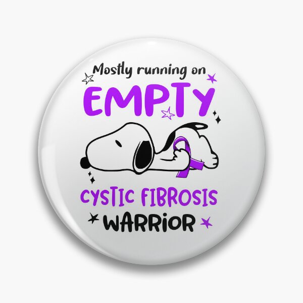 Item preview, Mostly Running on Empty Cystic Fibrosis Warrior designed and sold by Wlsnpeggy.