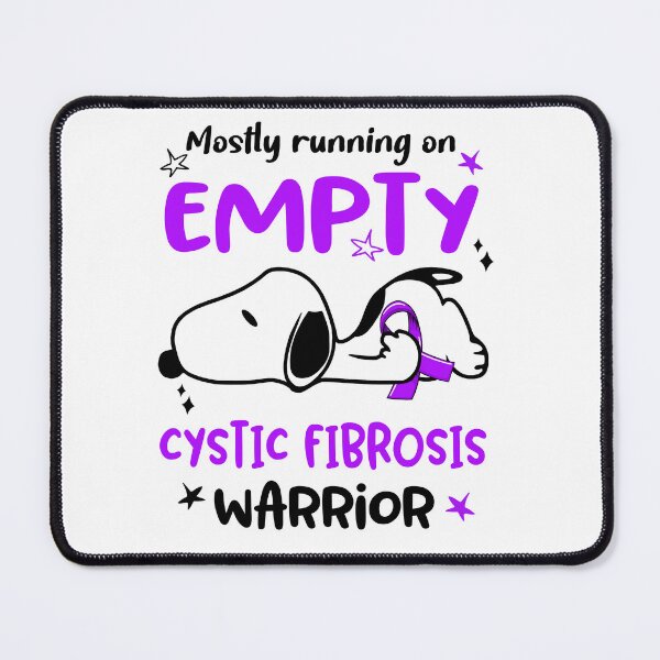Item preview, Mostly Running on Empty Cystic Fibrosis Warrior designed and sold by Wlsnpeggy.