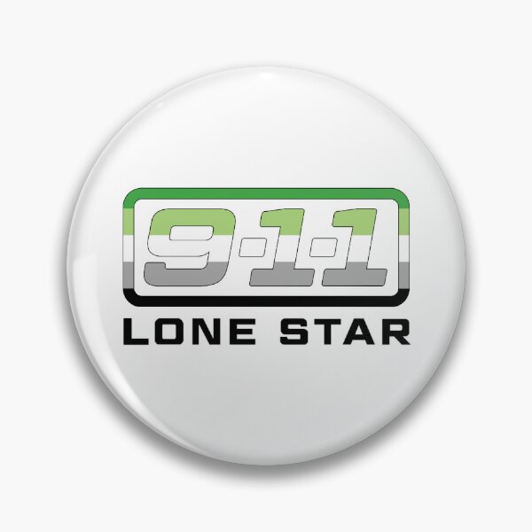 Item preview, 9-1-1: Lone Star logo (Aromantic Pride Themed) designed and sold by Sunny's Delights.