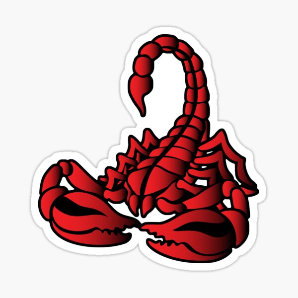 Item preview, Red Scorpion, Tattoo Art Style  designed and sold by DesignsByDarrin.