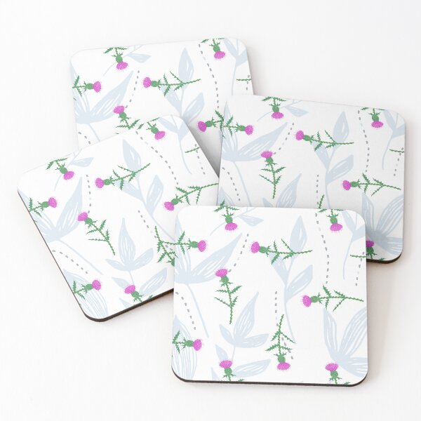 Item preview, Outlander Thistle Flower Leaf Pattern designed and sold by dealchica.