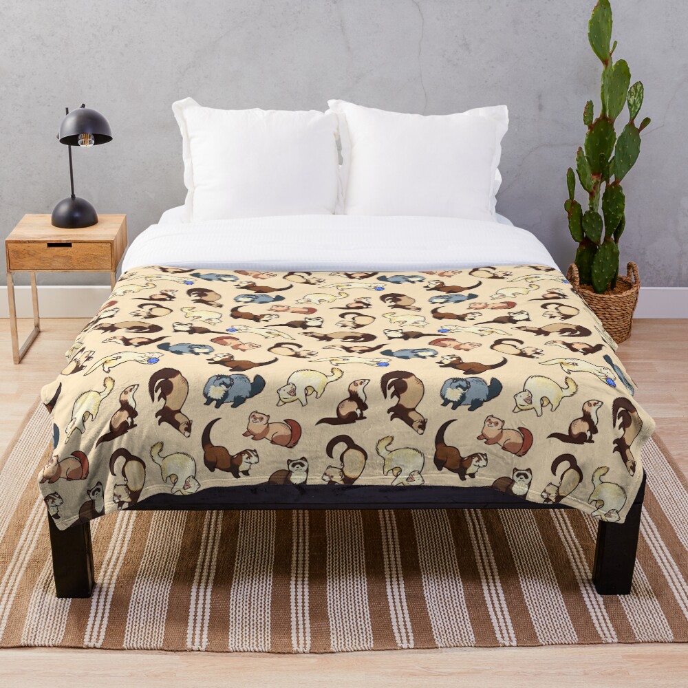 cat snakes Throw Blanket