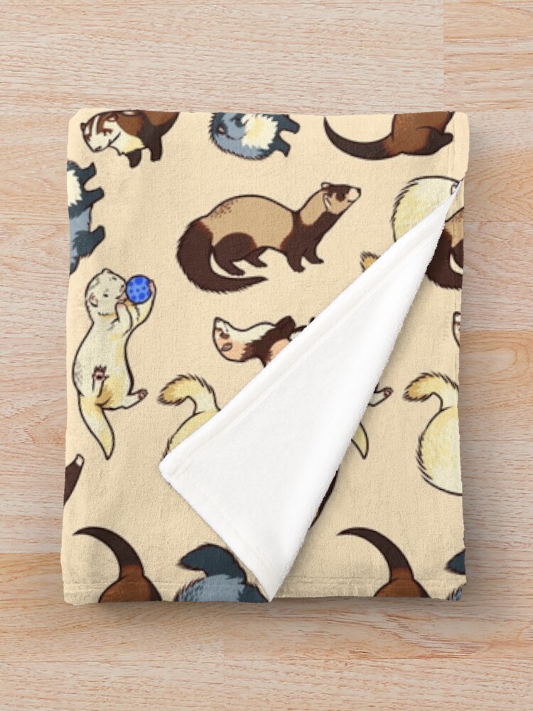 Alternate view of cat snakes Throw Blanket