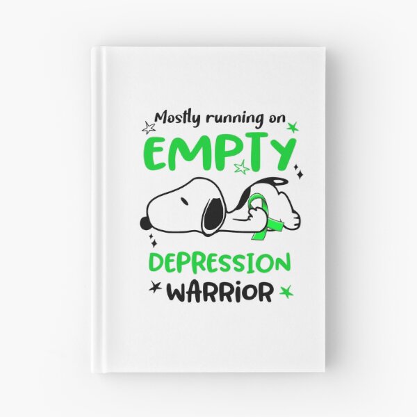 Item preview, Mostly Running on Empty Depression Warrior designed and sold by Wlsnpeggy.
