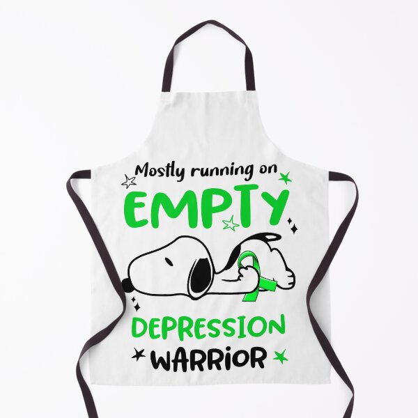 Item preview, Mostly Running on Empty Depression Warrior designed and sold by Wlsnpeggy.