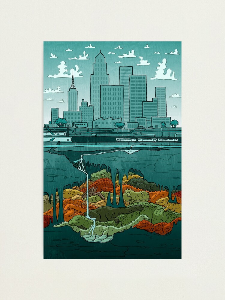 Alternate view of Dinosaurs Asleep Photographic Print