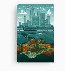 Dinosaurs Asleep Canvas Print