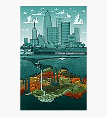 Dinosaurs Asleep Photographic Print