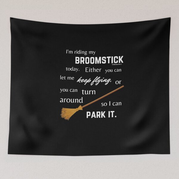 Item preview, Broomstick Parking designed and sold by DarkGreenSoul.