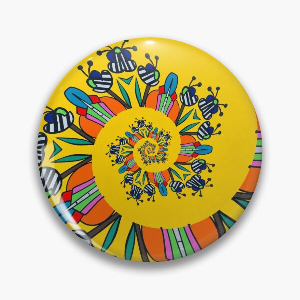 Item preview, Spiral-shaped bees. designed and sold by DaliaSabryTee.