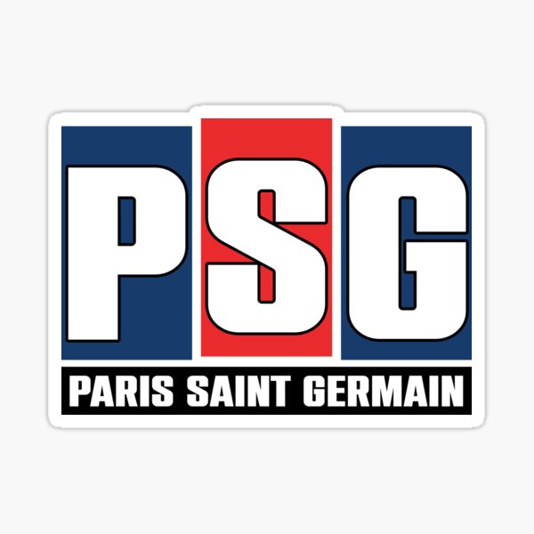 Stickers autocollant pare soleil PSG