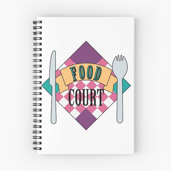 Item preview, Food Court Retro Design designed and sold by artbyedo.