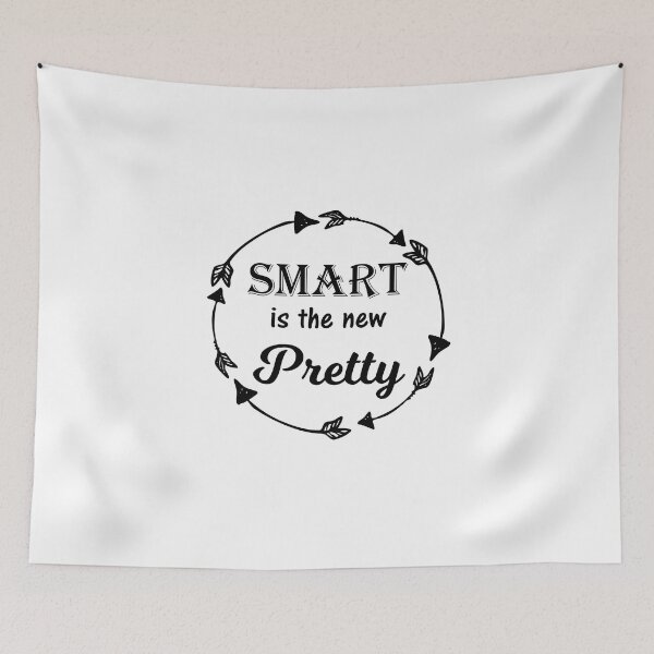 Item preview, Smart Is The New Pretty, Circle of Arrows designed and sold by PrintedKat.