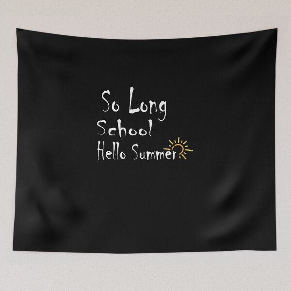 Item preview, So Long School Hello Summer Shirt, School, Teacher Shirt, Summer Shirt, Valentine Shirt gift, Valentine Day Cut File, gift for Mom, dad gift, gift for birthday  designed and sold by GAIDREDA.