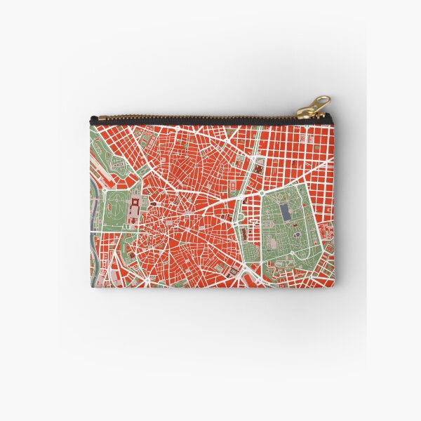 Item preview, Madrid city map classic designed and sold by PlanosUrbanos.