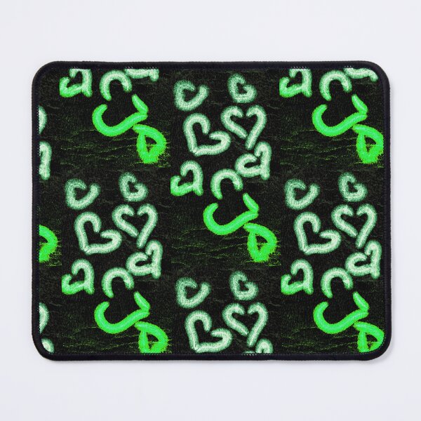 Item preview, Distressed Hearts Green designed and sold by blakcirclegirl.