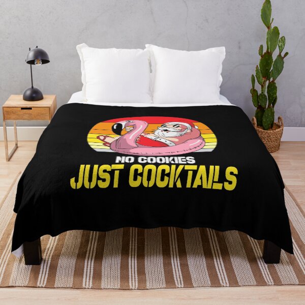 Item preview, No Cookies Just Cocktails, Funny Christmas in July, Xmas in Julyy designed and sold by Shirtflyer.