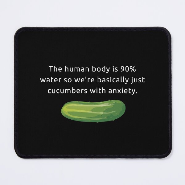 Item preview, Cucumbers with anxiety designed and sold by Influnecedby.