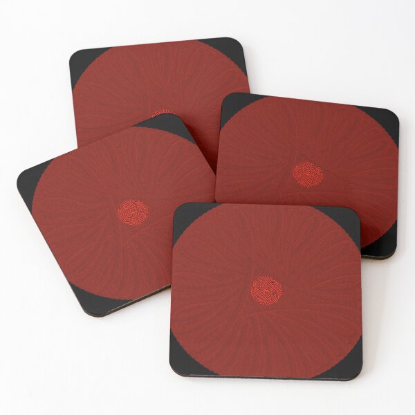 Item preview, Buttons Up - Red Night designed and sold by Finnartem.
