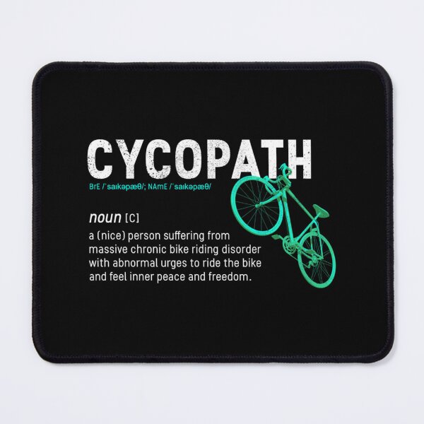 Item preview, Cycopath Duden Definition Funny Bicycle Motive Essential T-Shirt designed and sold by krnnvrstacy.