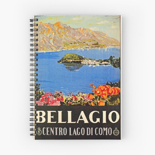 Item preview, Italy Bellagio Lake Como vintage Italian travel advert designed and sold by aapshop.