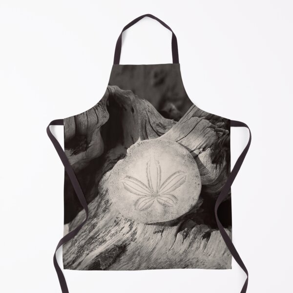 Item preview, Black and White Beach Driftwood Sand Dollar  designed and sold by KsbAesthetics.