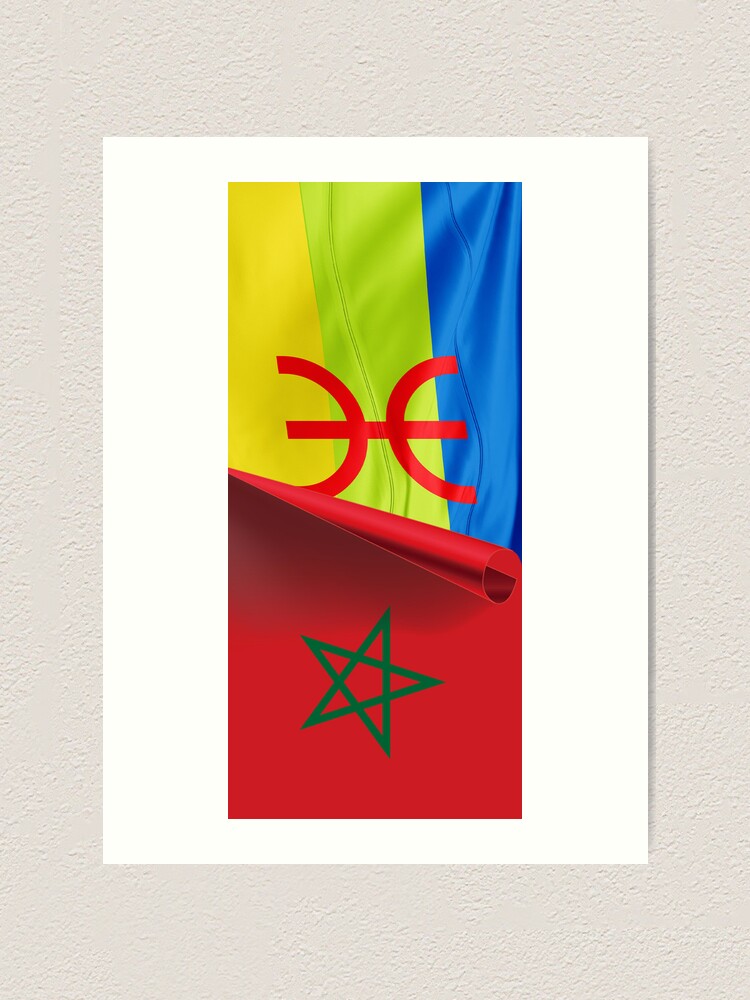 Buy Amazigh Kabyle Flag/flag Berber Amazigh North Africa Flag