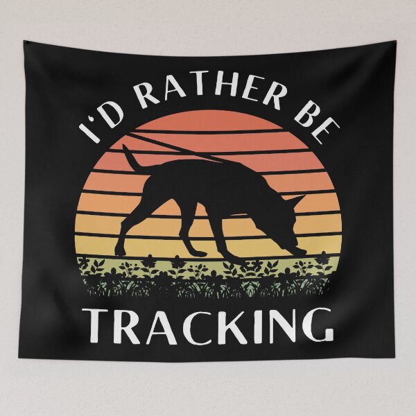 Item preview, Malinois Tracking | Belgian Shepherd Dog Tracking Training, Working K9, Scent Work, Vintage Sunset designed and sold by arlutai.