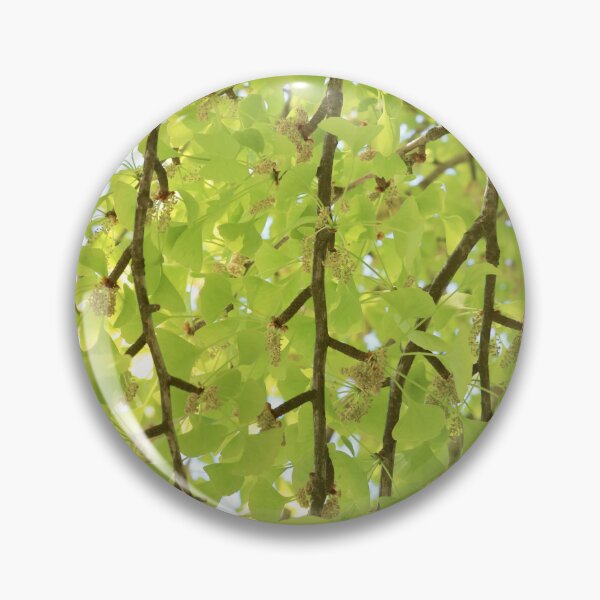 Item preview, Spring Green Gingko Tree Branches and Leaves designed and sold by KsbAesthetics.