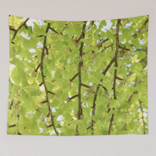 Item preview, Spring Green Gingko Tree Branches and Leaves designed and sold by KsbAesthetics.
