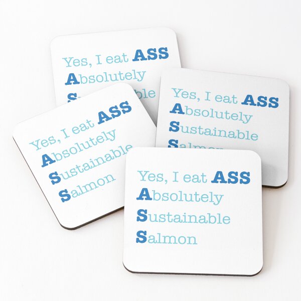 Artikelvorschau, Ja, ich esse ASS Absolutely Sustainable Salmon entworfen und verkauft von peacefulpanini.