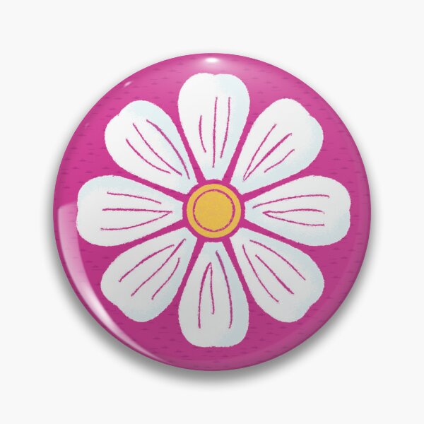 Item preview, Bold Retro Daisy on Pink designed and sold by SarahDCreative.