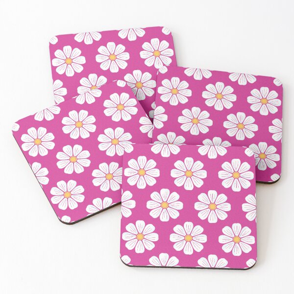 Item preview, Bold Retro Daisy on Pink designed and sold by SarahDCreative.