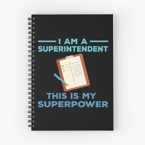 Item preview, I am a superintendent this is my superpower, overseer, funny supervisor, superhero gift, superpower and job title , leadership department designed and sold by SGS-.