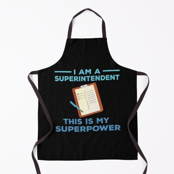 Item preview, I am a superintendent this is my superpower, overseer, funny supervisor, superhero gift, superpower and job title , leadership department designed and sold by SGS-.