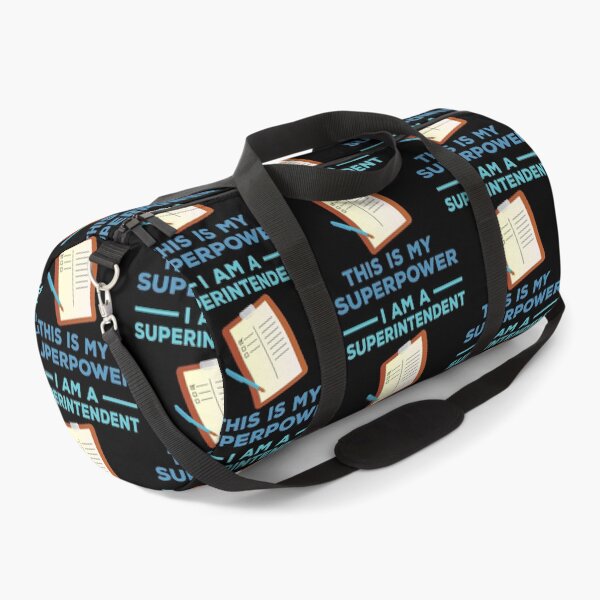 Item preview, I am a superintendent this is my superpower, overseer, funny supervisor, superhero gift, superpower and job title , leadership department designed and sold by SGS-.