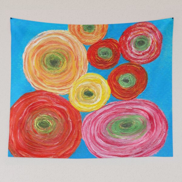 Item preview, Ranunculus Flowers designed and sold by Janine-Brewster.