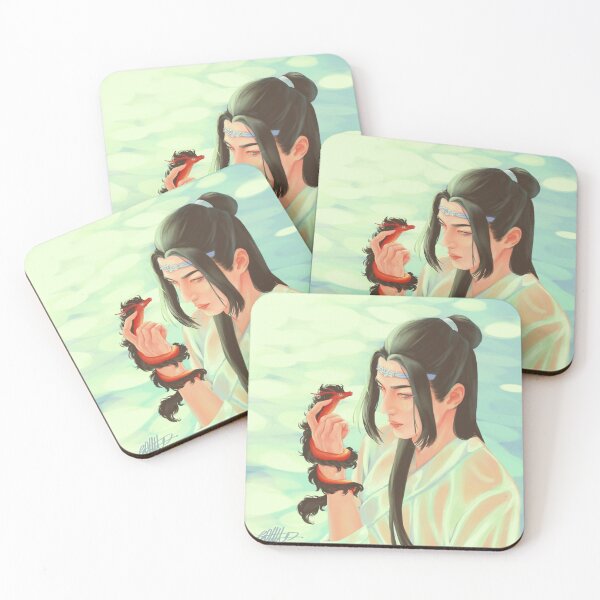 Item preview, Lan Wangji Holding Dragon Wei Wuxian designed and sold by Xian-gege.