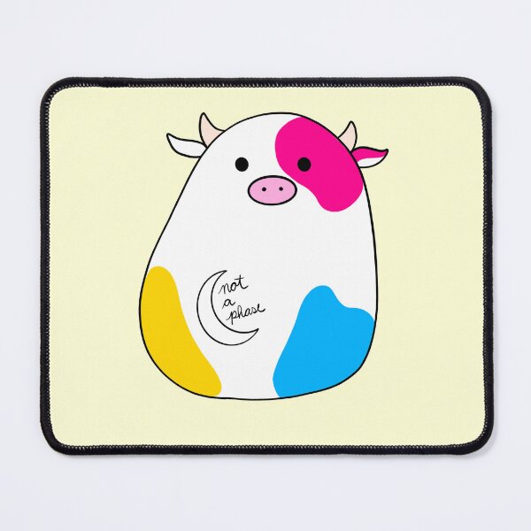 Item preview, Pansexual Not a Phase Cow designed and sold by KaitLouise.