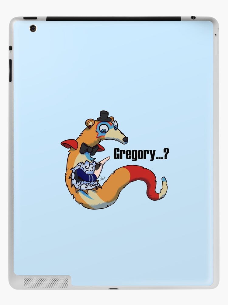 Monty Promo Gregory fnaf Freddy fnaf meme  iPad Case & Skin for