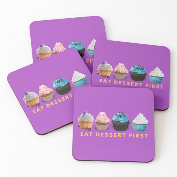 Item preview, Cupcakes - Eat Dessert First  designed and sold by dome5150.