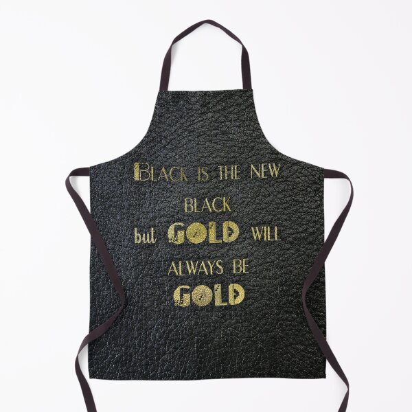 Item preview, Gold will always be gold - black leather gold letters designed and sold by joshuayule.