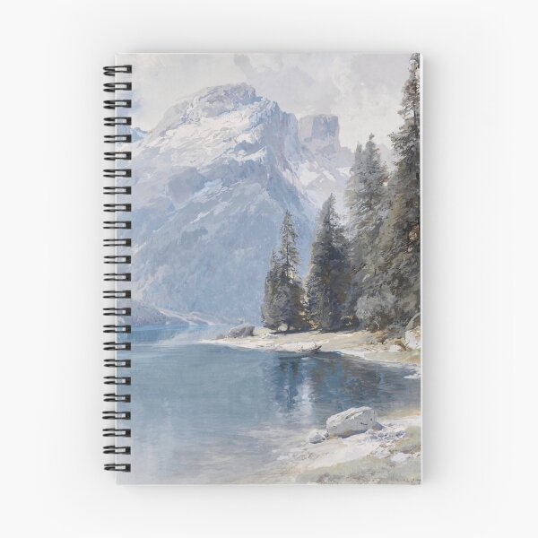 Item preview,  Lake Prags (Pragser Wildsee, Lago di Braies) by Edward Theodore Compton 1880 designed and sold by LoveSeasonz.