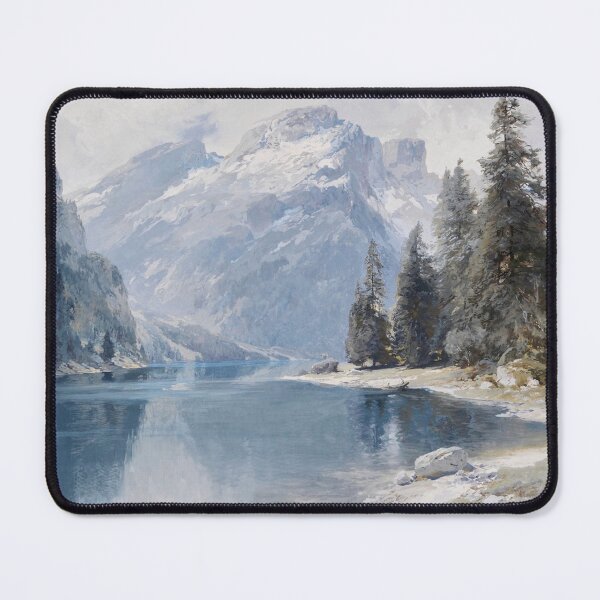 Item preview,  Lake Prags (Pragser Wildsee, Lago di Braies) by Edward Theodore Compton 1880 designed and sold by LoveSeasonz.