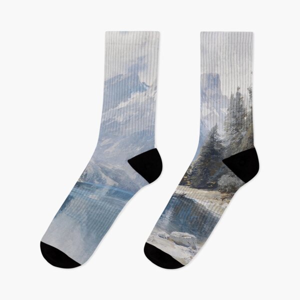 Item preview,  Lake Prags (Pragser Wildsee, Lago di Braies) by Edward Theodore Compton 1880 designed and sold by LoveSeasonz.