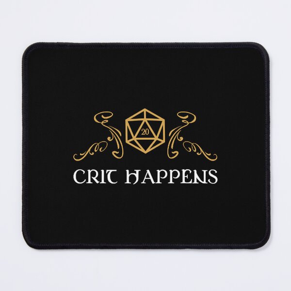 Item preview, Crit Happens Dungeons Crawler and Dragons Slayer  designed and sold by VickiFran42300.