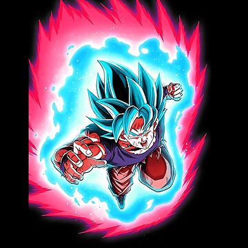 goku super saiyan blue kaioken Sticker for Sale by DanySikan