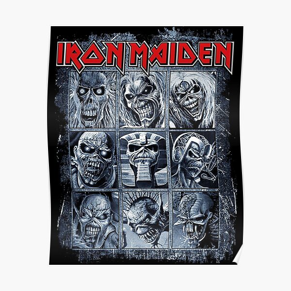 hippie trippy wall decor for sale Eddie Iron Maiden tapestry cloth poster 