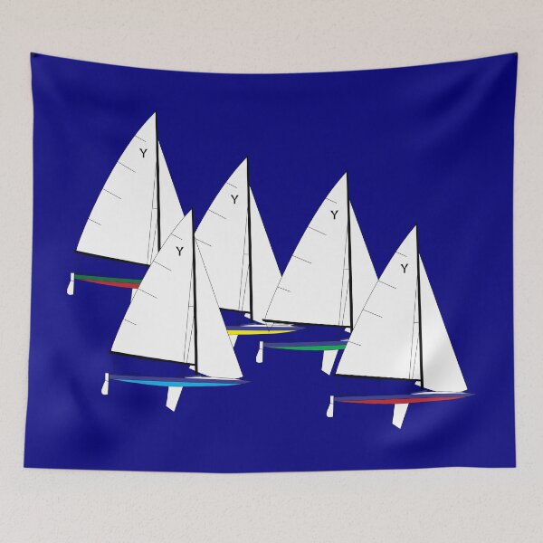 Item preview, Y-Flyer Sailboats Racing designed and sold by CHBB.