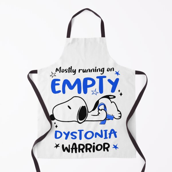 Item preview, Mostly Running on Empty Dystonia Warrior designed and sold by Wlsnpeggy.